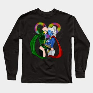 Moondragon and Phyla-Vell Long Sleeve T-Shirt